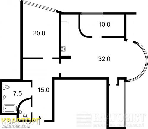 Sell 2-room apartment. Киев,  Зверинецкая — photo 3