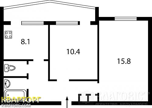 Sell 3-room apartment. Киев, Челябинская — photo 2