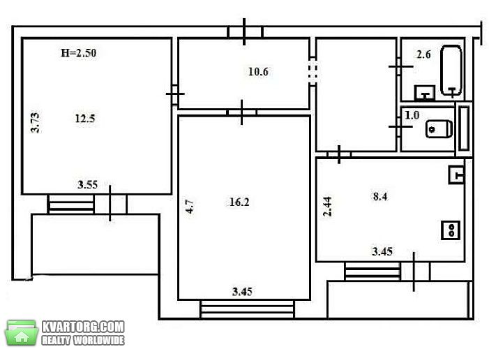 Sell 2-room apartment. Киев,  Ревуцкого — photo 7