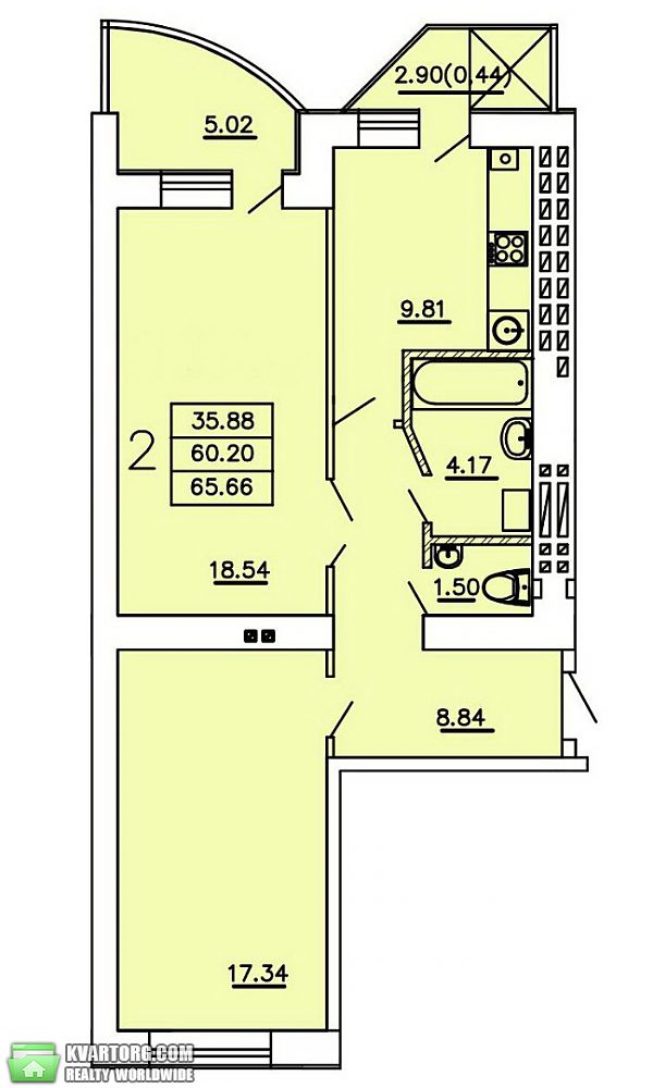 Sell 2-room apartment. Одесса, Днепропетровская дорога — photo 3