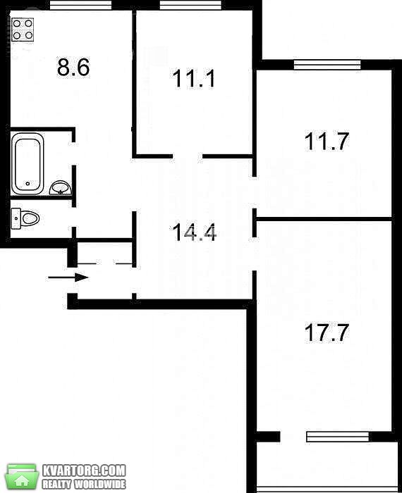 Sell 3-room apartment. Киев,  Якубовского — photo 5