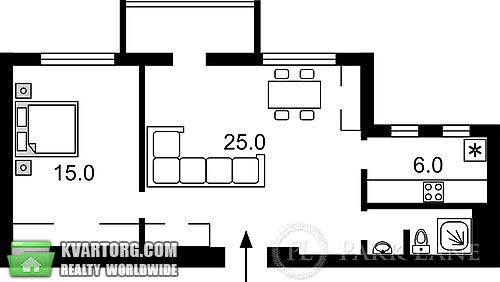 Sell 2-room apartment. Киев, Вузовская — photo 6