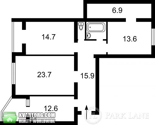 Sell 3-room apartment. Киев, Григоренко пр — photo 4