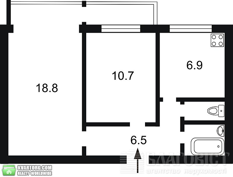 Sell 2-room apartment. Киев,  Большая Васильковская — photo 6