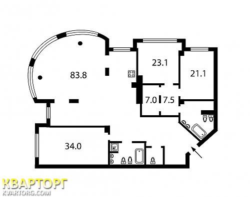 Sell 4-room apartment. Киев,  Мазепы — photo 2