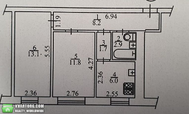 Sell 2-room apartment. Киев,  Туполева — photo 8