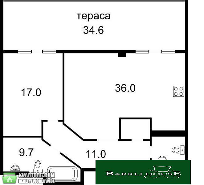 Rent out 2-room apartment. Киев,  Антоновича — photo 9