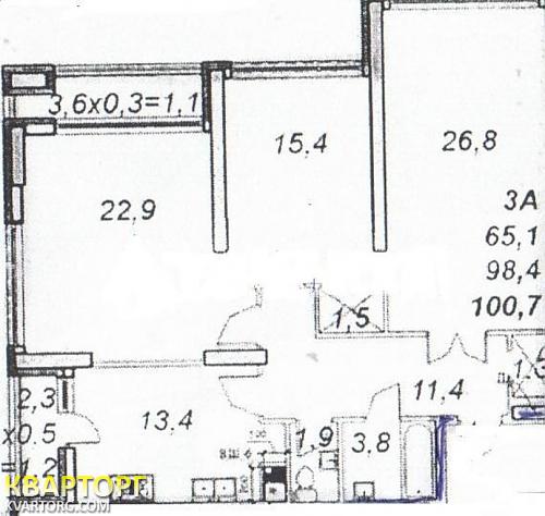 Sell 3-room apartment. Одесса, Французский бул. — photo 2