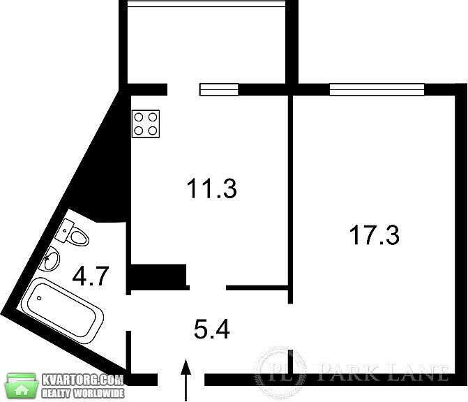 Sell 1-room apartment. Киев,  Григоренко пр — photo 8