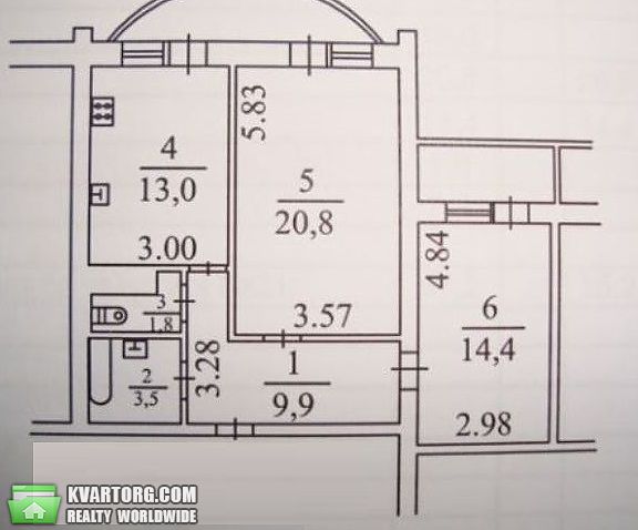 Sell 2-room apartment. Киев,  Героев Сталинграда пр — photo 10