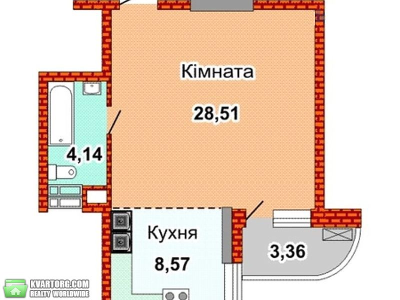Sell 1-room apartment. Киев,  Харьковское шоссе — photo 8