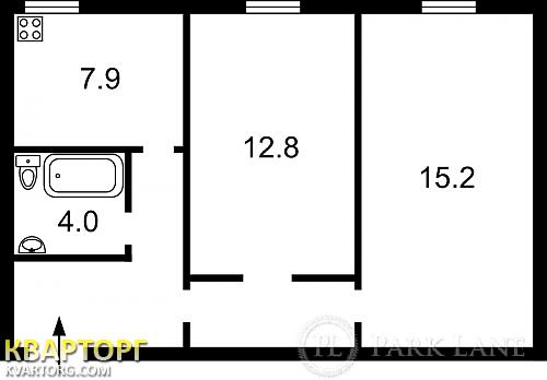 Sell 2-room apartment. Киев,  Тверская — photo 2