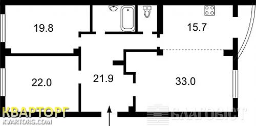 Sell 3-room apartment. Киев,  Окипной — photo 3