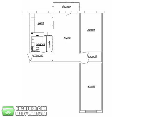 Sell 3-room apartment. Киев,  Комарова — photo 5