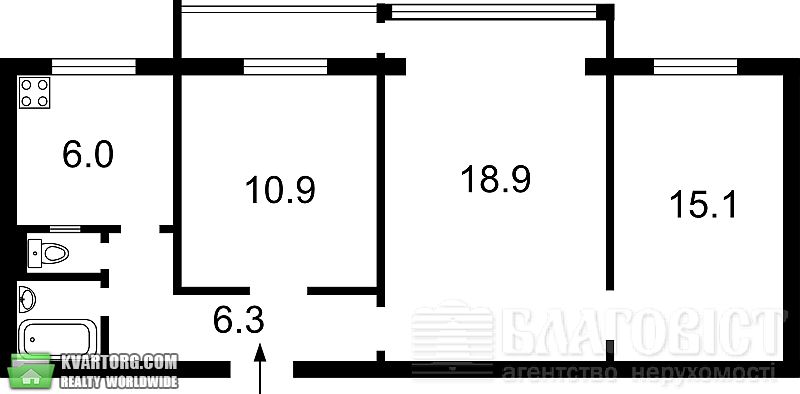 Sell 3-room apartment. Киев, Большая Васильковская — photo 2