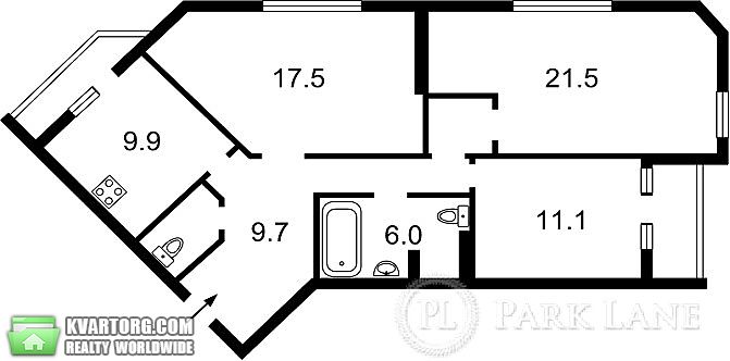Sell 3-room apartment. Киев,  Днепровская наб — photo 2
