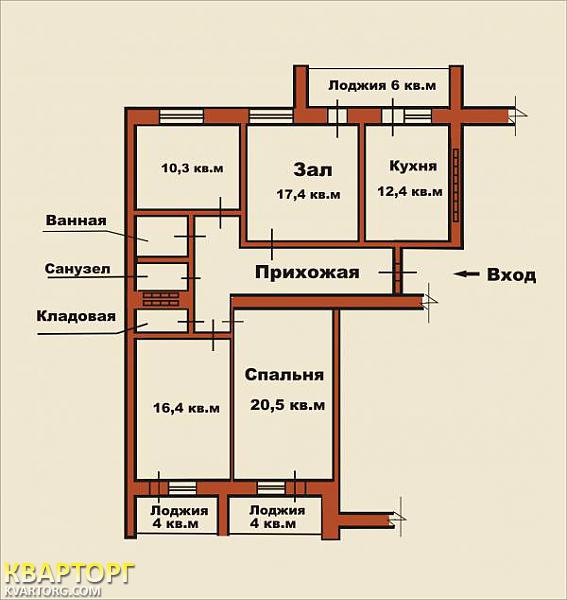 Sell 4-room apartment. Одесса, Днепропетровская дорога — photo 5