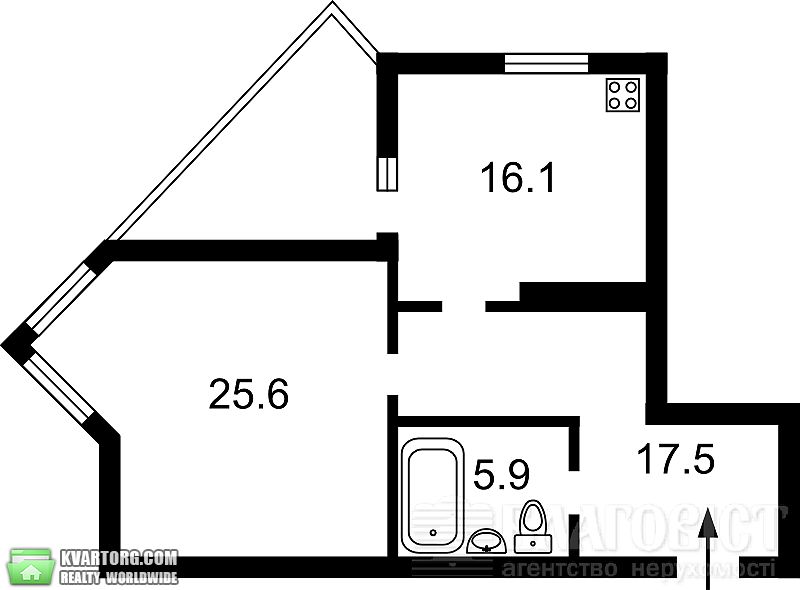 Sell 1-room apartment. Киев, Саперно-Слободская — photo 4