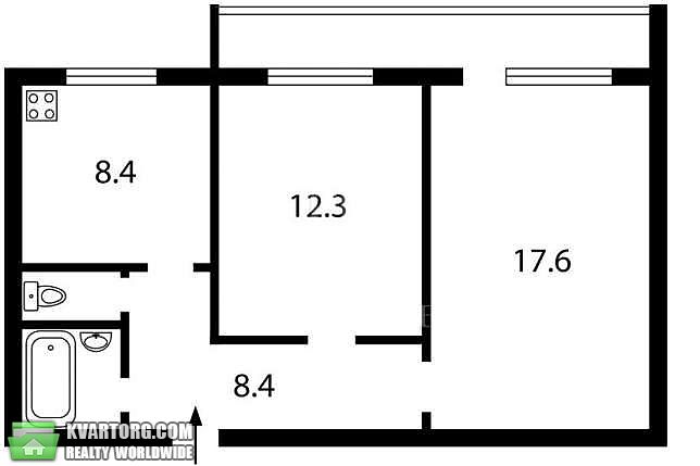 Sell 2-room apartment. Киев,  Харьковское шоссе — photo 2