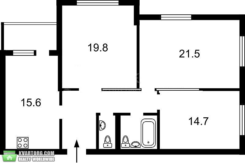 Sell 3-room apartment. Киев, Русовой — photo 3