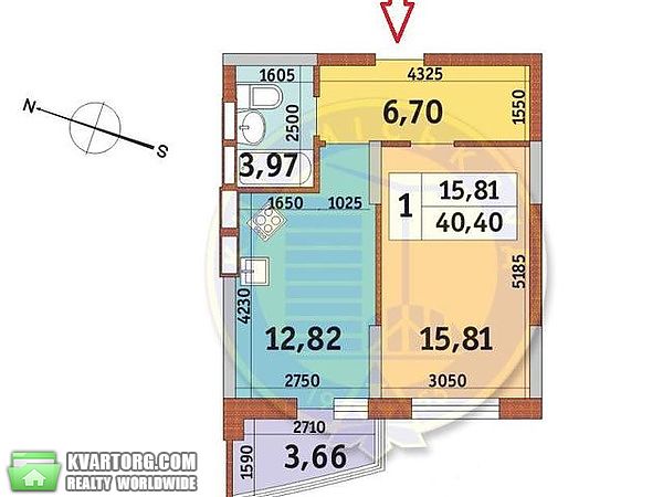 Sell 1-room apartment. Киев,  Каховская — photo 8