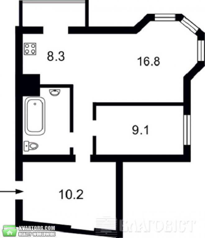 Sell 2-room apartment. Киев,  Крещатик — photo 5