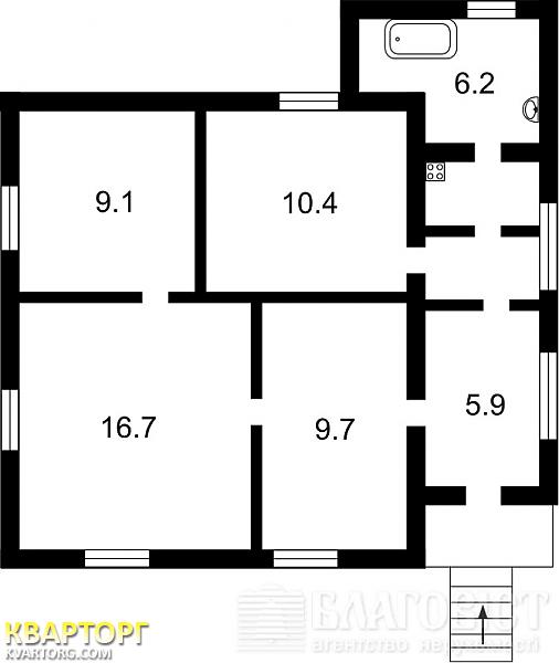 Sell house. Киев, Говорова — photo 6