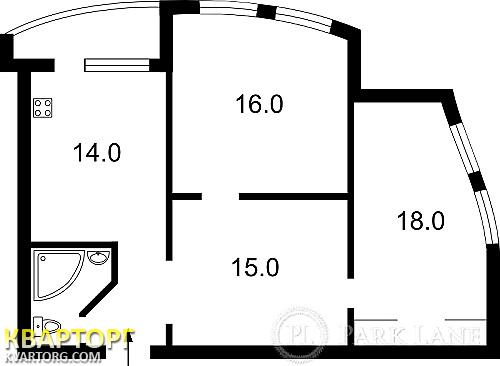 Sell 2-room apartment. Киев,  Забилы — photo 6
