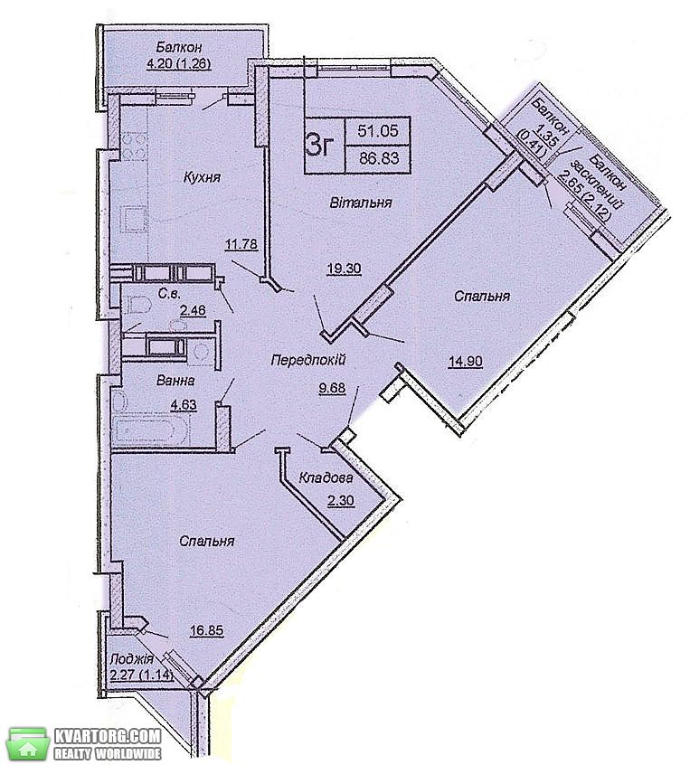 Sell 3-room apartment. Киев,  Донца — photo 4