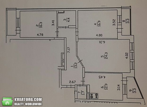 Sell 3-room apartment. Киев,  Драгоманова — photo 7