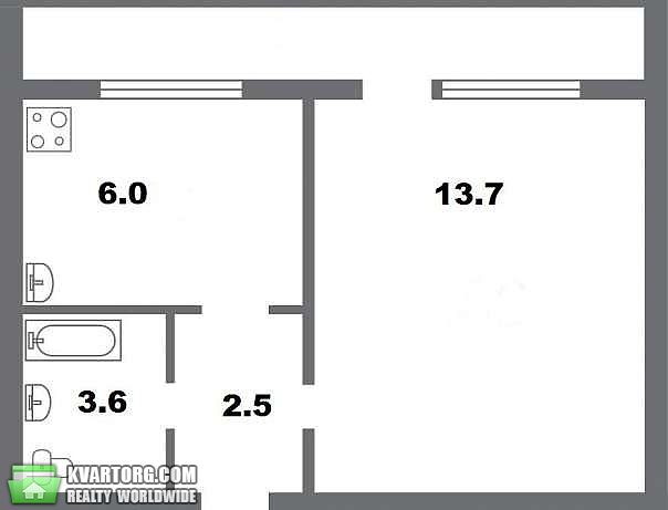 Sell 1-room apartment. Киев,  Симиренко — photo 9