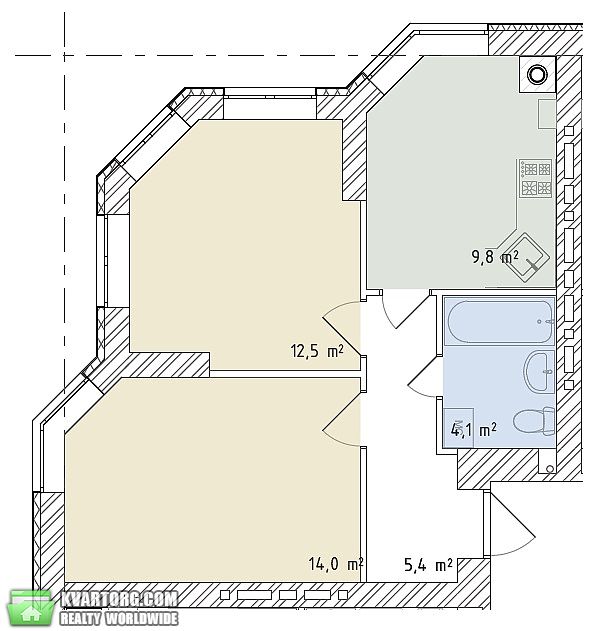 Sell 1-room apartment. Киев, Львовская — photo 8