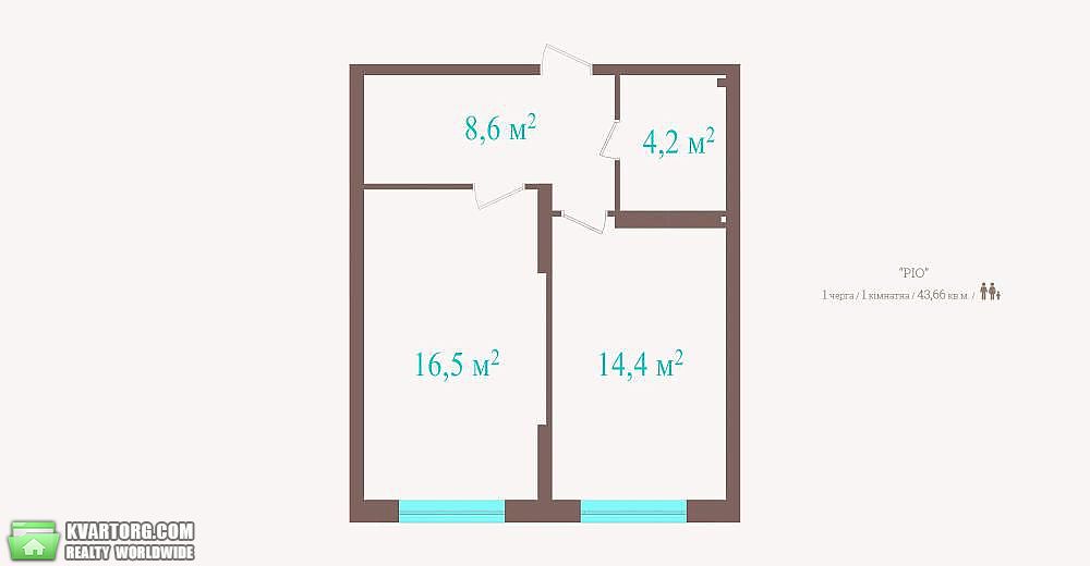 Sell 1-room apartment. Киев,  Днепродзержинская — photo 3