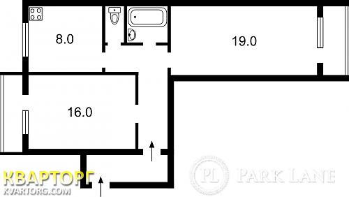 Sell 2-room apartment. Киев,  Леси Украинки бул — photo 2