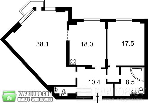 Sell 2-room apartment. Киев, Старонаводницкая — photo 2