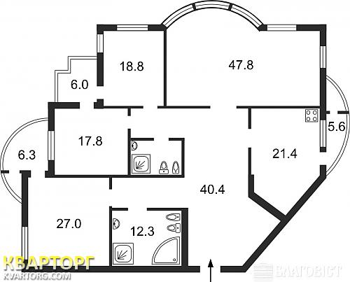 Sell 4-room apartment. Киев,  Старонаводницкая — photo 2