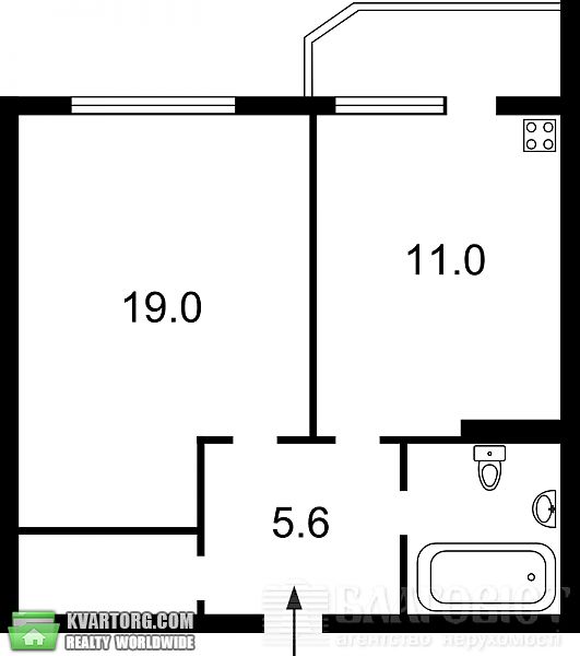 Sell 1-room apartment. Киев, Чавдар — photo 2