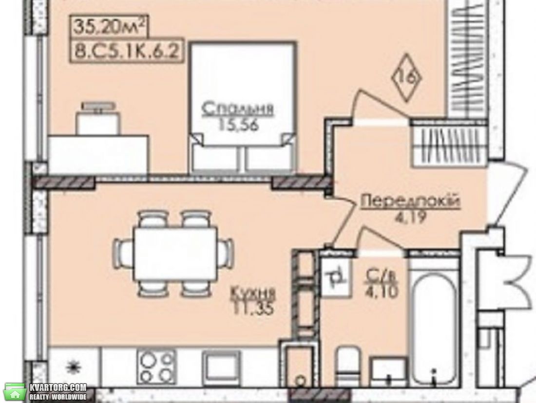 Sell 1-room apartment. Буча, Гмыри — photo 6