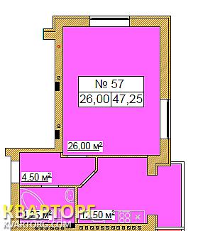Sell 1-room apartment. Киев, Волынская — photo 4