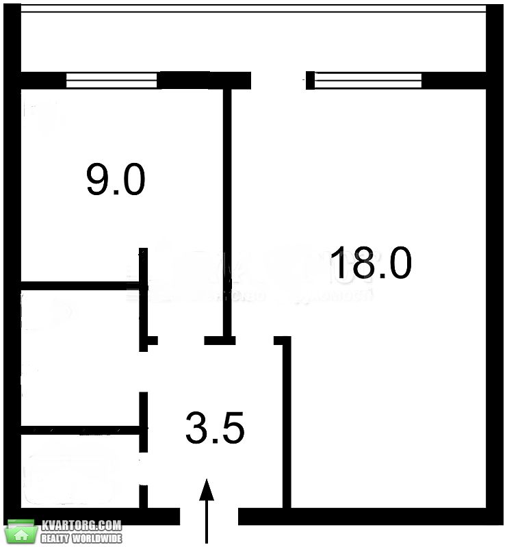 Sell 1-room apartment. Киев,  Дегтяревская — photo 6