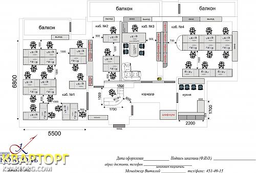 Rent out office. Киев,  Щорса — photo 3