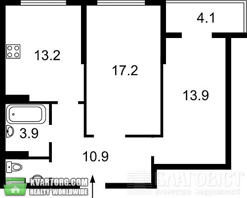 Sell 2-room apartment. Киев, Гмыри — photo 1