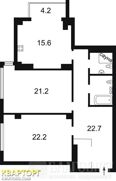 Sell 2-room apartment. Киев, Шумского — photo 2