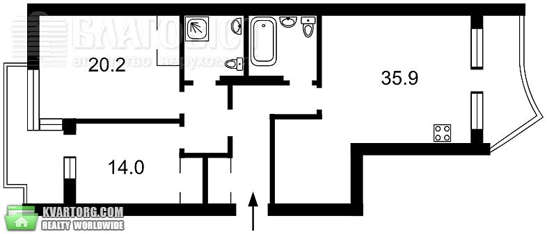 Sell 3-room apartment. Киев,  Окипной — photo 2