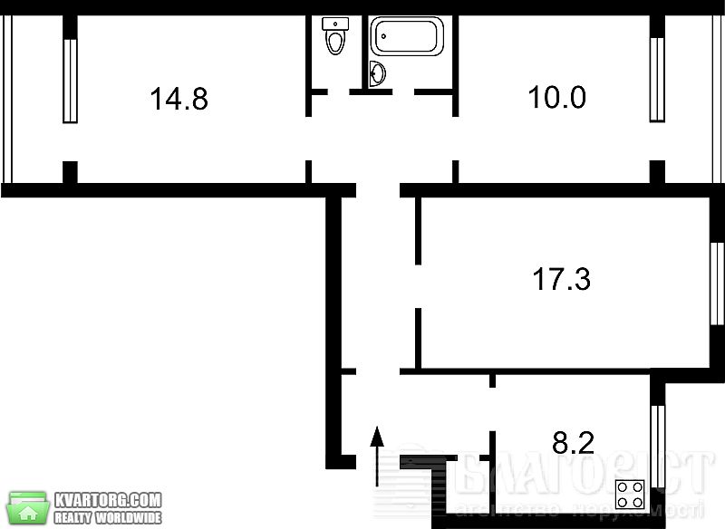 Sell 3-room apartment. Киев,  Армянская — photo 7