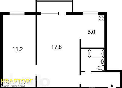 Sell 2-room apartment. Киев, Жилянская — photo 7