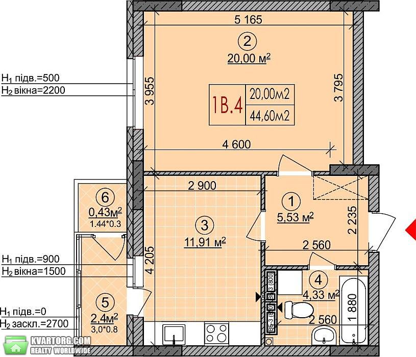 Sell 1-room apartment. Киев,  Гречко — photo 10