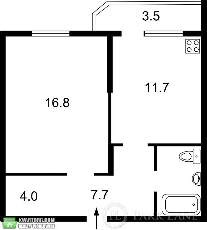 Sell 1-room apartment. Киев,  Ломоносова — photo 2