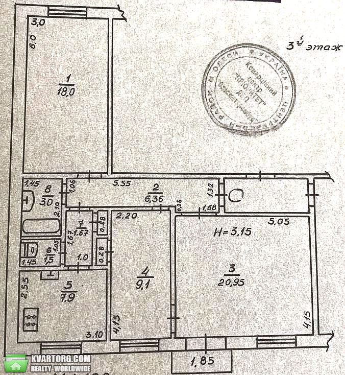 Sell 3-room apartment. Одесса, Ришельевская — photo 2