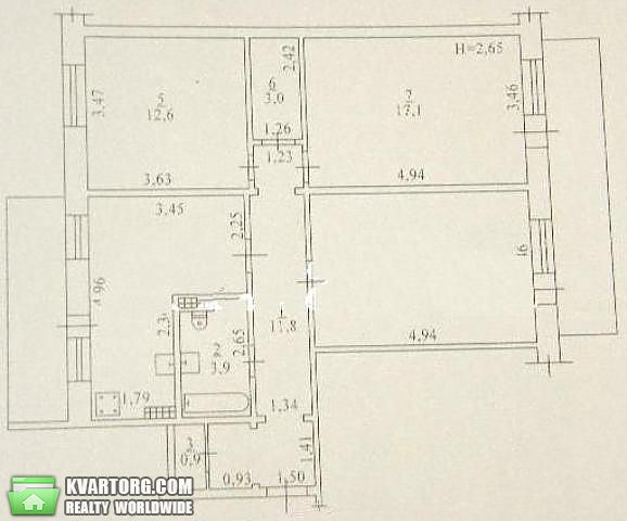 Sell 3-room apartment. Одесса, Бугаевская — photo 1